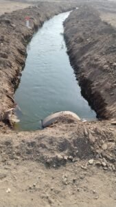 बोरिपार्धीत प्रशासनाच्या नाकाखाली बेबी कालवा बुजवून प्लॉटिंगचा सपाटा पाटबंधारे विभागाच्या भूमिकेवर संशय; पाइपलाइन टाकून अतिक्रमणाचा प्रयत्न