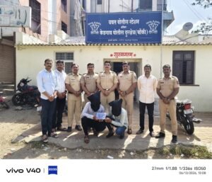 पिस्तूलाचा धाक दाखवून दहशत माजवणारे दोघे आरोपी यवत पोलिसांच्या जाळ्यात